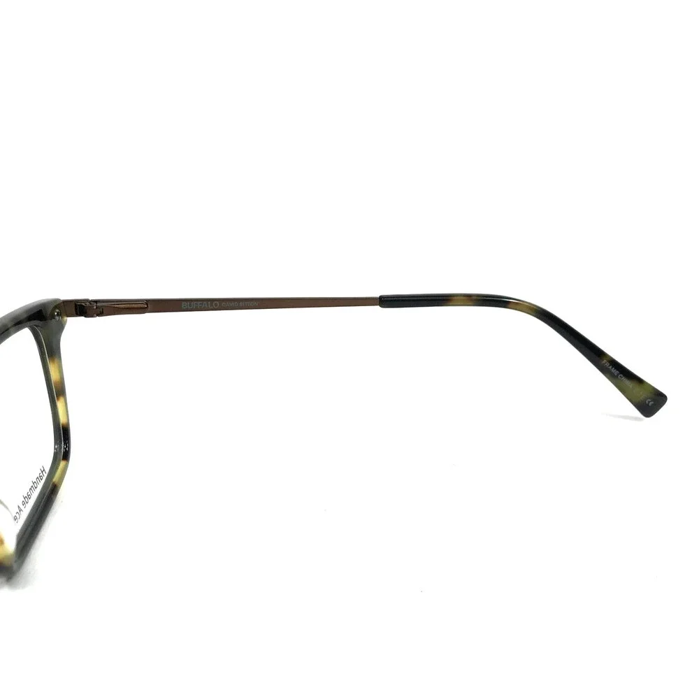 Buffalo by David Bitton Eyeglasses Frames BM003 OLI Green Tortoise 53-17-145